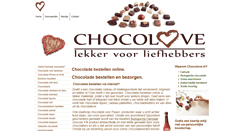 Desktop Screenshot of chocolove.nl